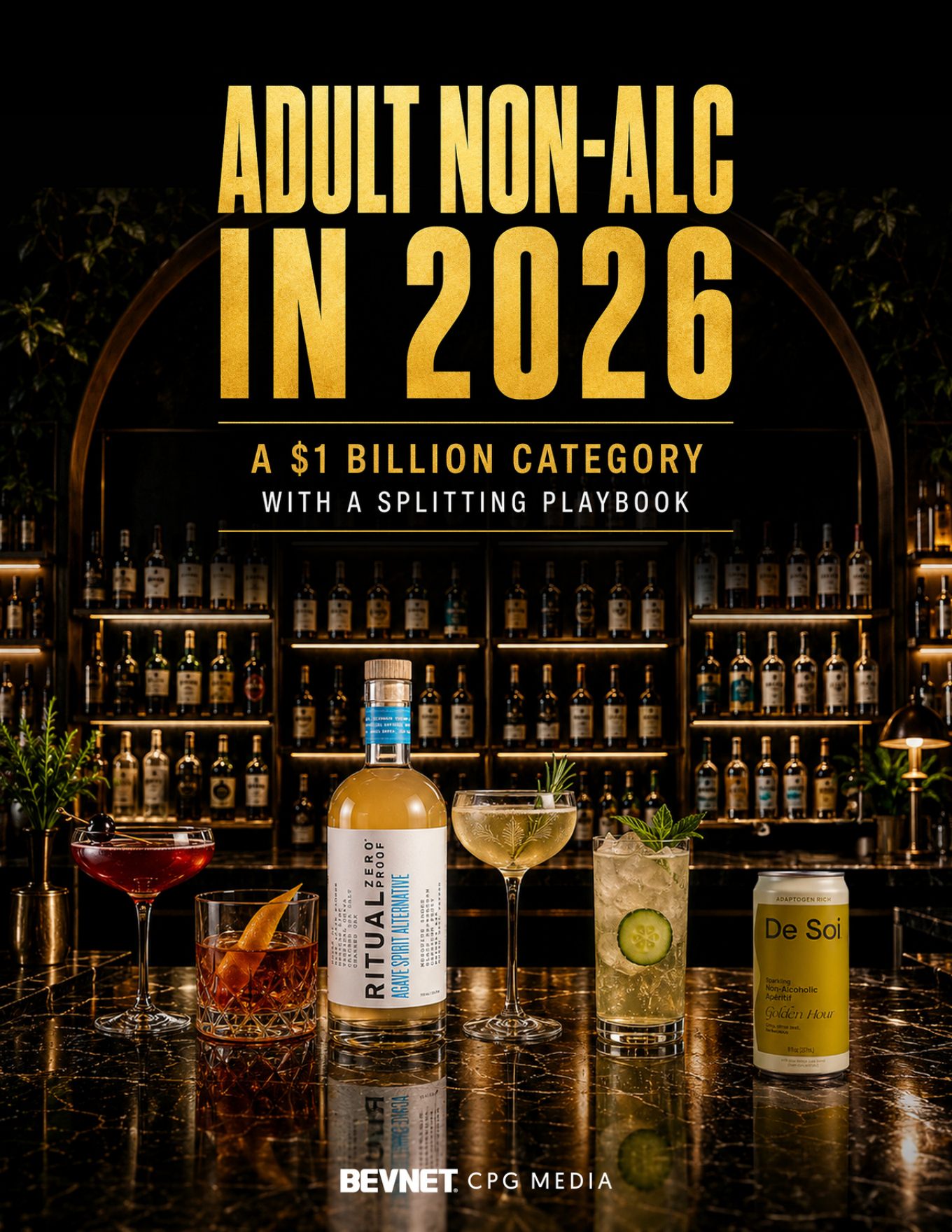 Adult Non-Alc in 2026 — a $1 billion category with a splitting playbook