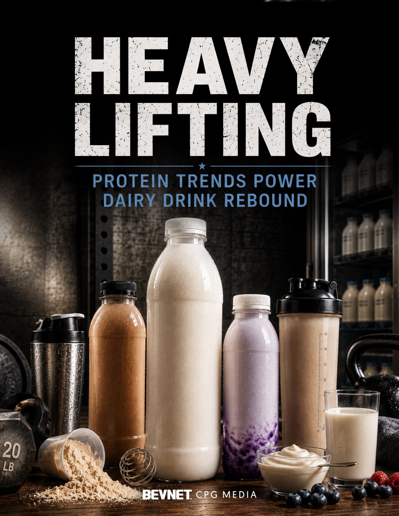 Heavy Lifting — protein trends power dairy drink rebound