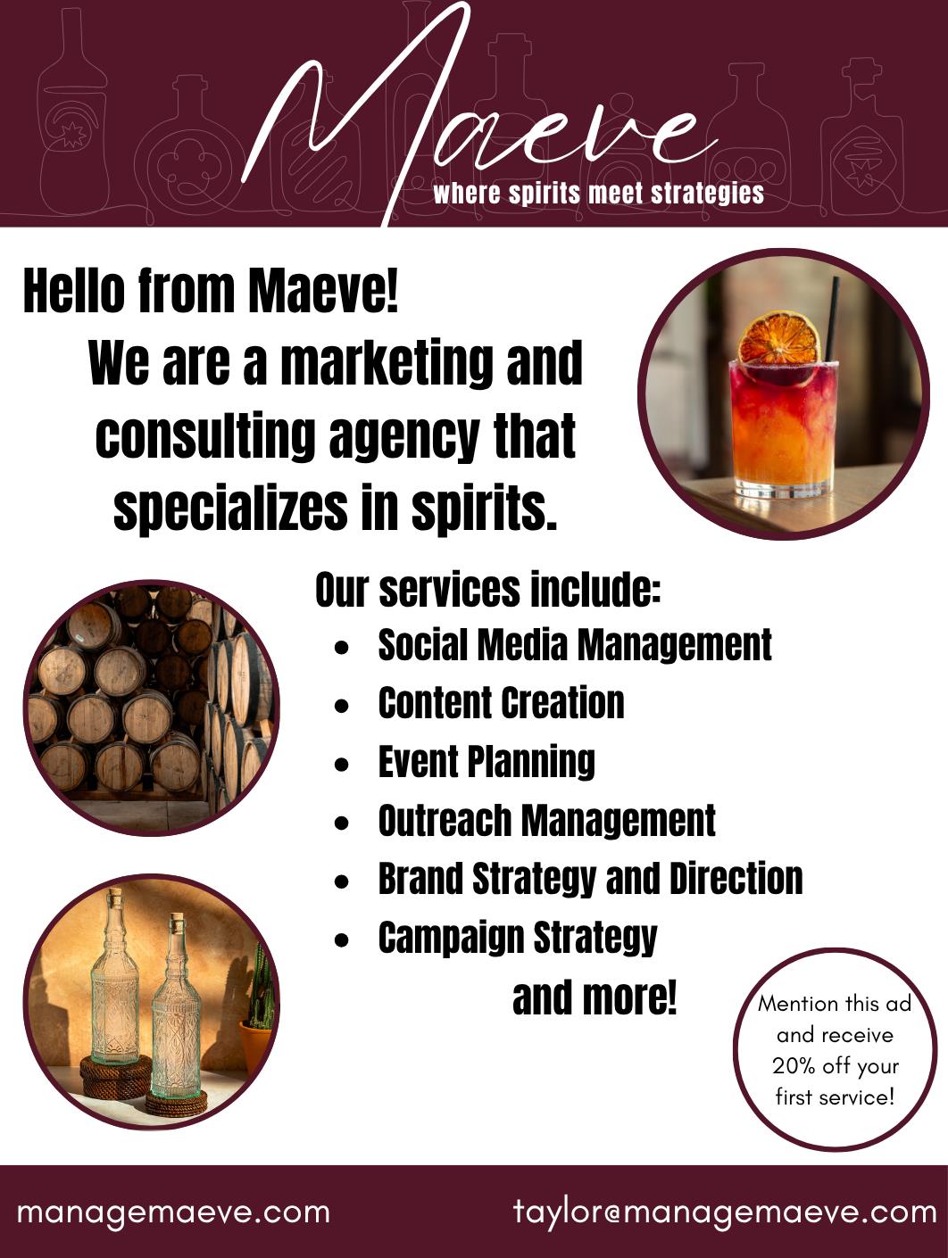 Marketing and Consulting for Spirits