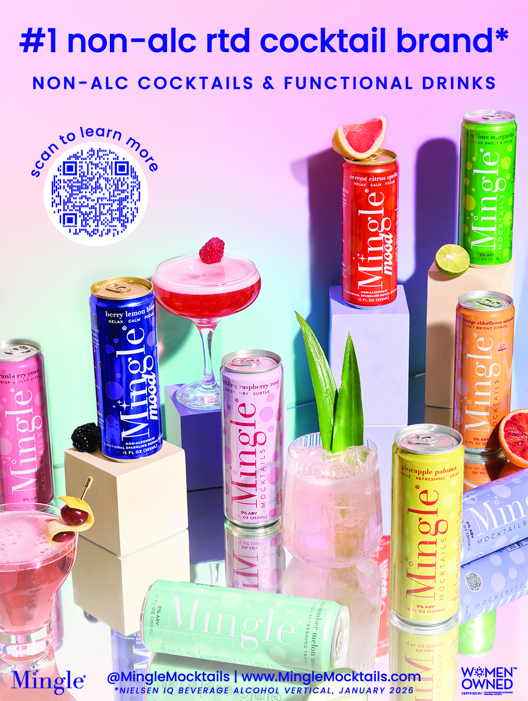 Mingle: The #1 Non-Alc Cocktail Brand