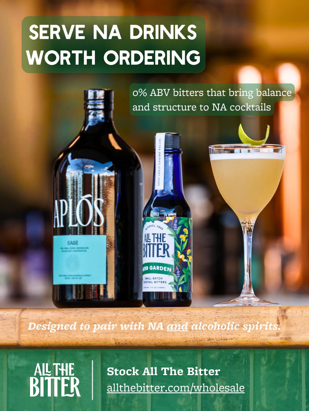 All The Bitter 0% ABV Cocktail Bitters