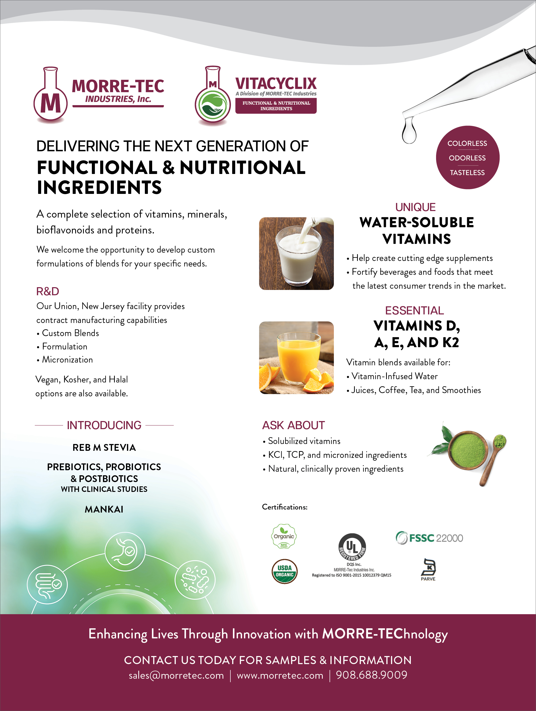 Innovative Fortification Ingredients