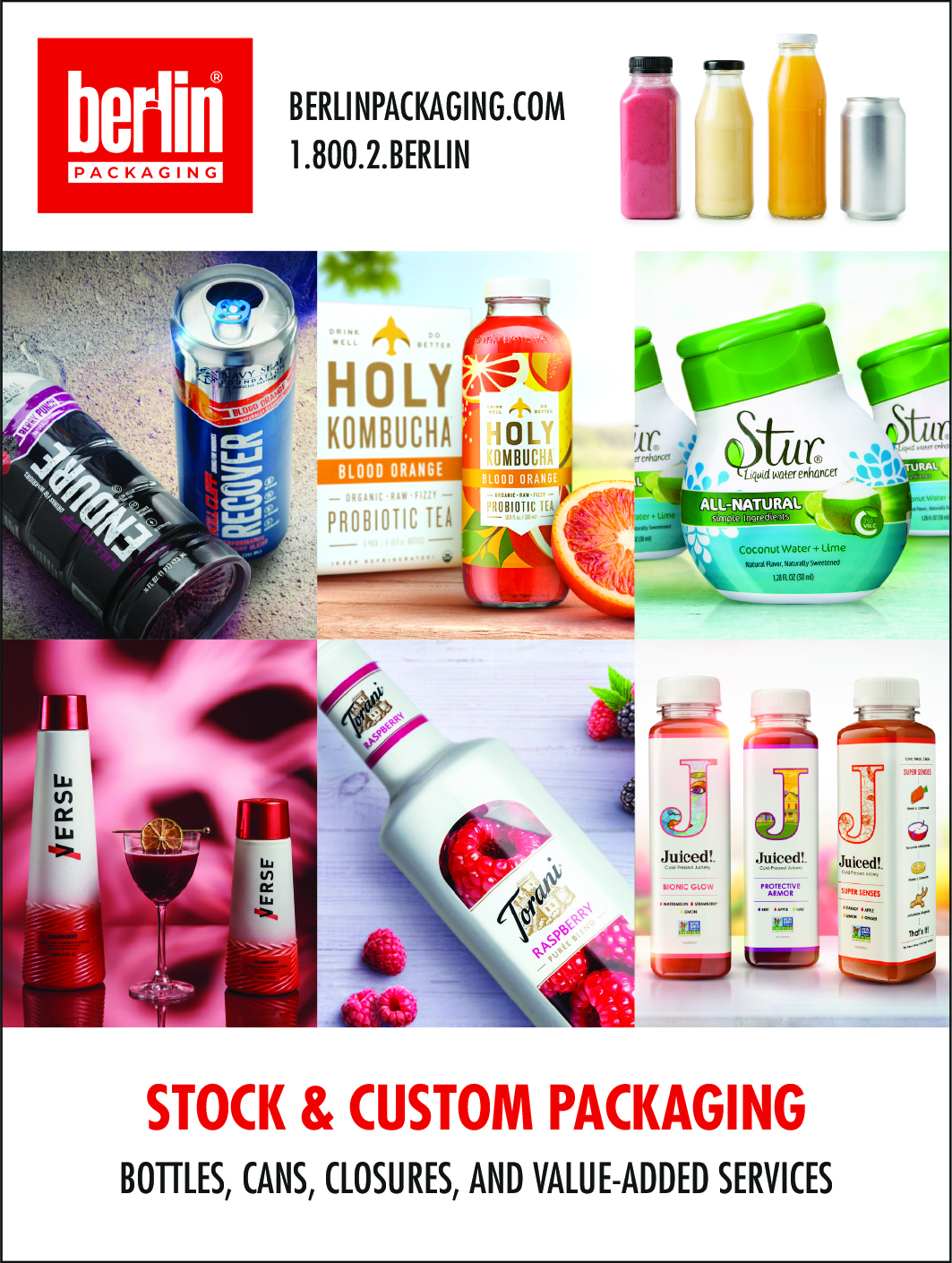 In-Stock Packaging, Custom Solutions & Value Added Services